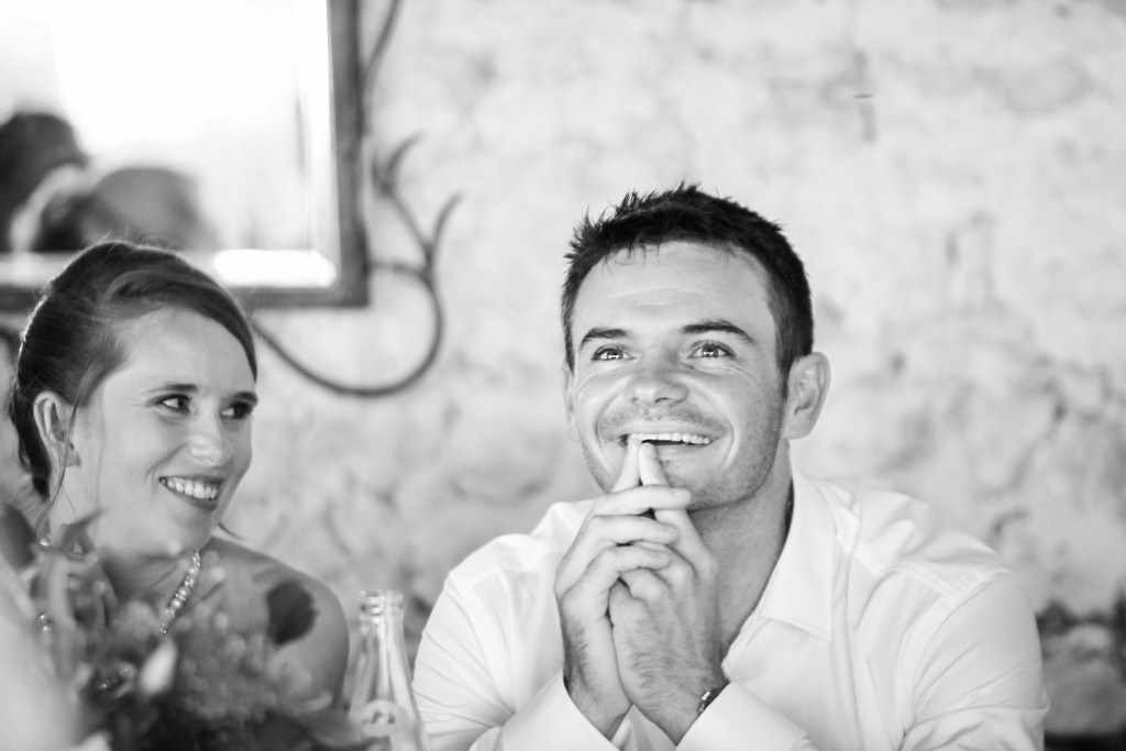 The wedding speeches during a wedding in France. The best wedding photography. Wedding photographer, Thomas Frost.