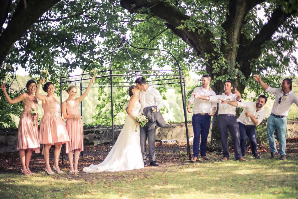 French wedding with a vintage feel. Romantic wedding photography.