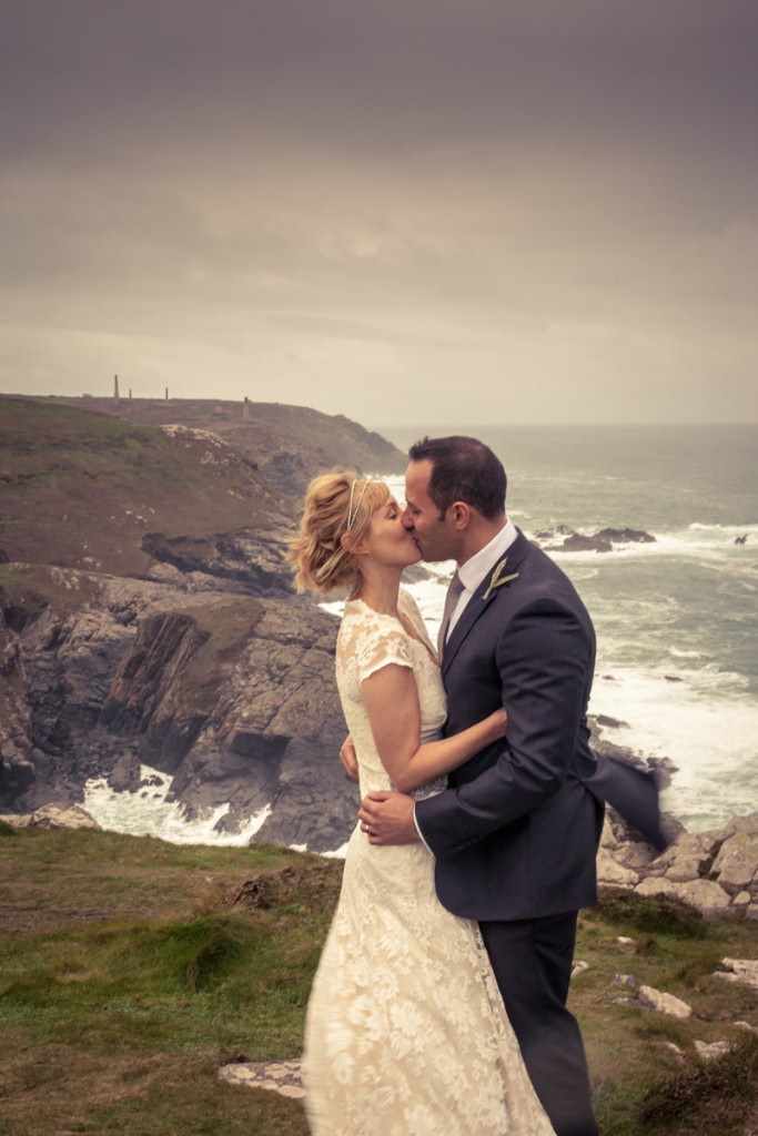 Cornwall Wedding photography, Tin Mine, Poldark, Creative wedding.