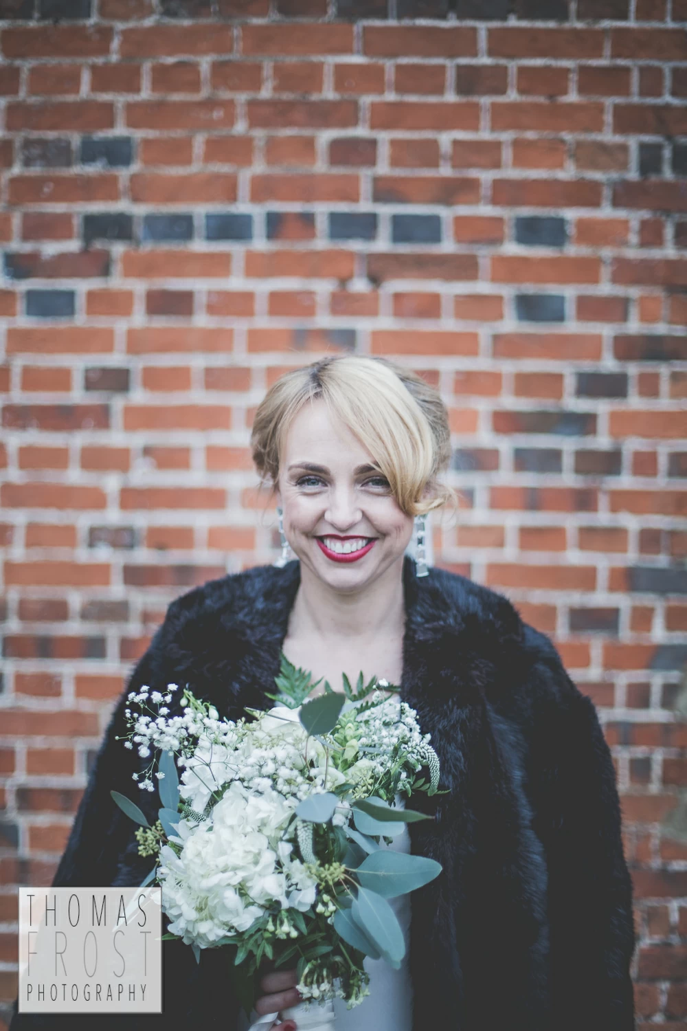 Just the bride at Prittlewell Priory Wedding, Southend-on-sea.