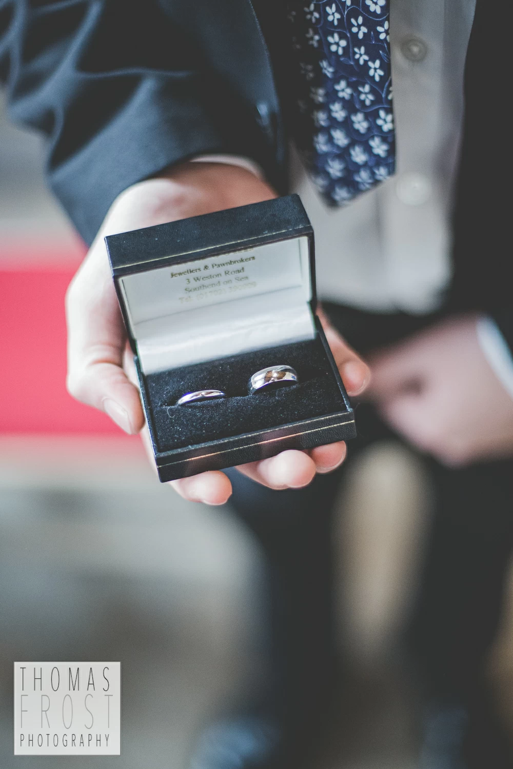 Wedding rings at Prittlewell Priory Wedding, Southend-on-sea.