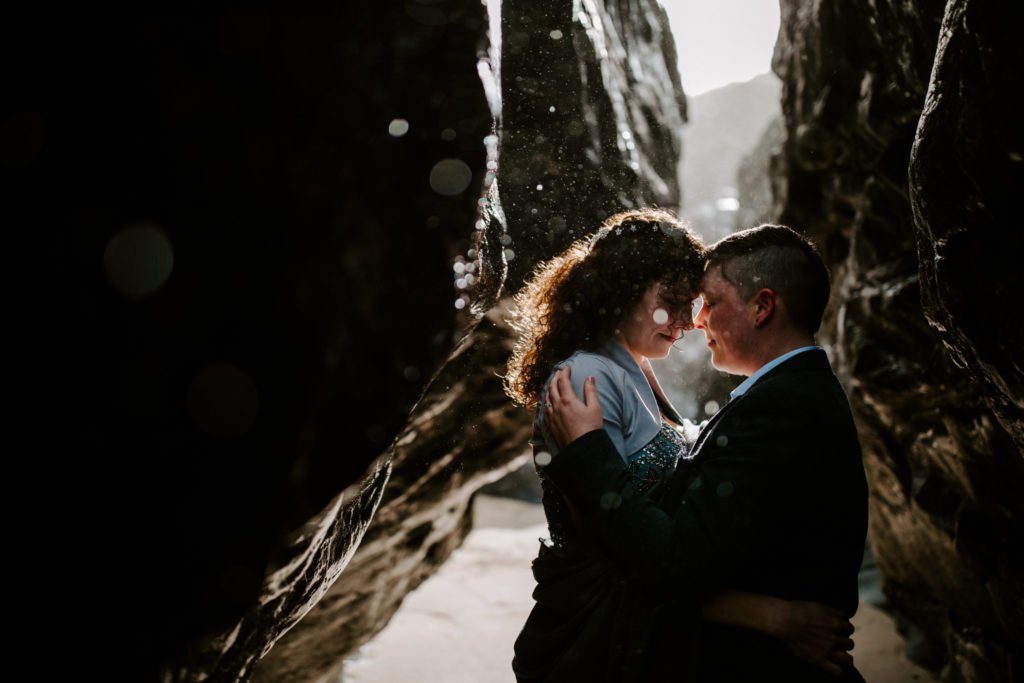 BoHo Cornwall Elopement