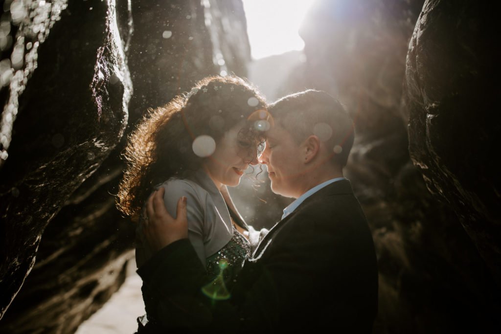 BoHo Cornwall Elopement