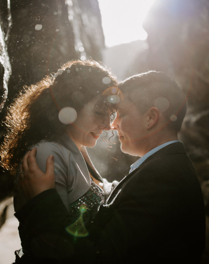 BoHo Cornwall Elopement