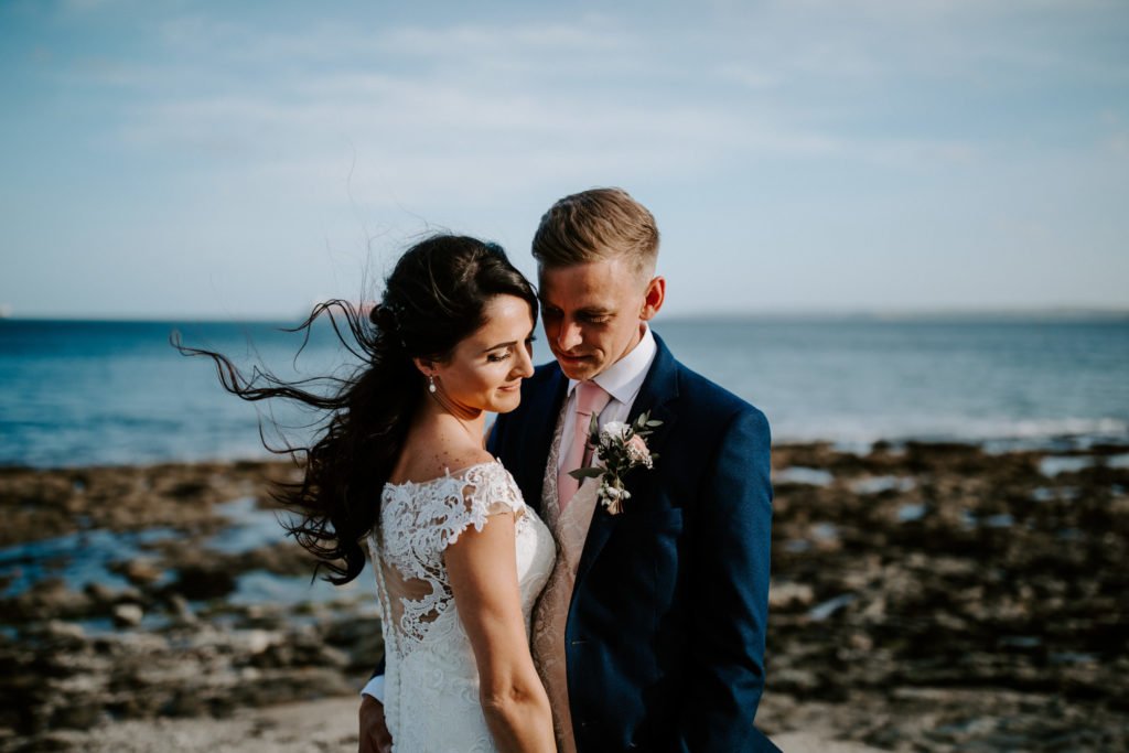 Falmouth Hotel Wedding - Beach Shots 