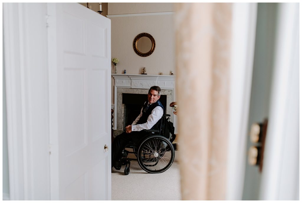 Launcells Barton Wedding photography first look