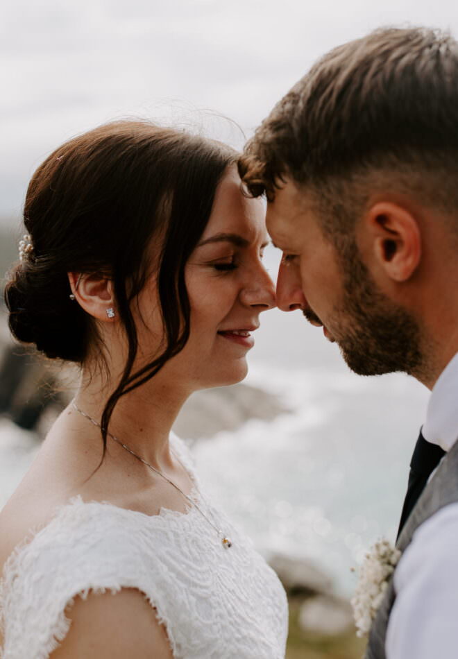 A real BoHo Cornwall elopement photographed by Tom Frost