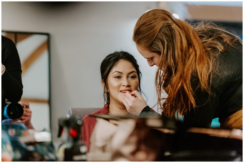 Trevenna Barn Photography made-up