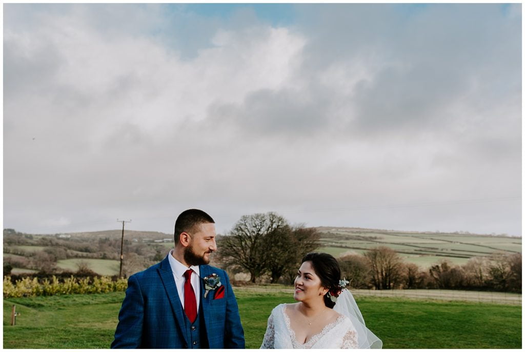 Trevenna Barn Photography couple photos