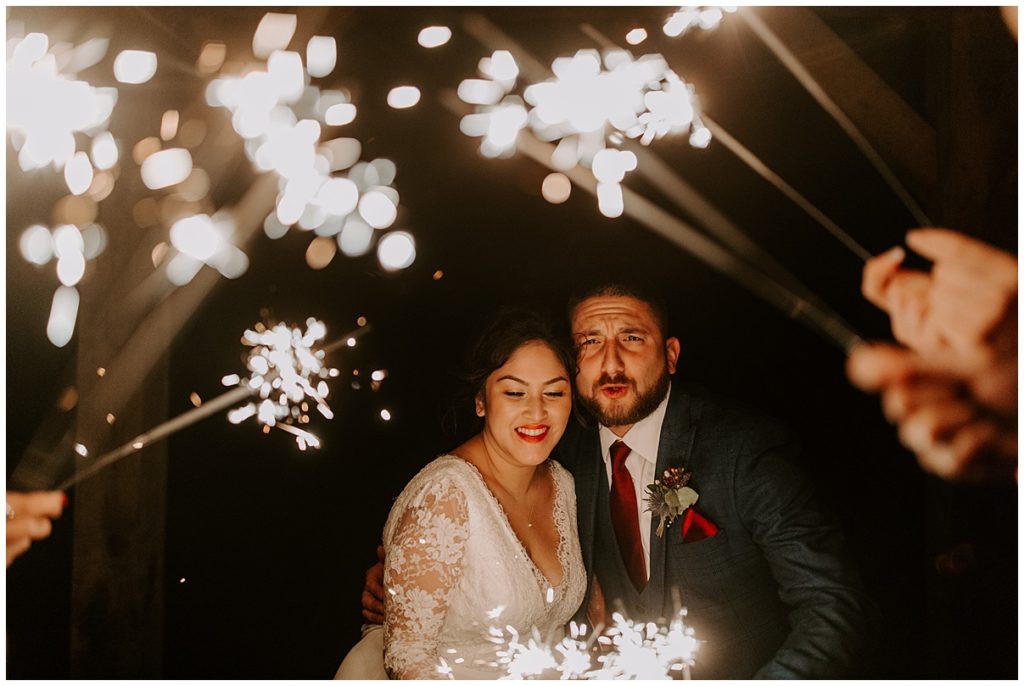 Trevenna Barn Photography sparklers photo