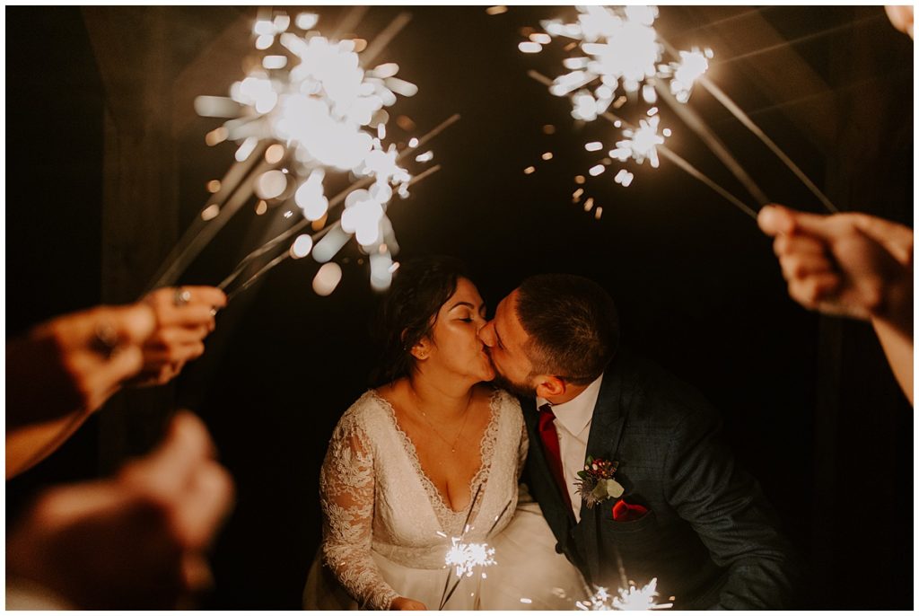 Trevenna Barn Photography sparklers