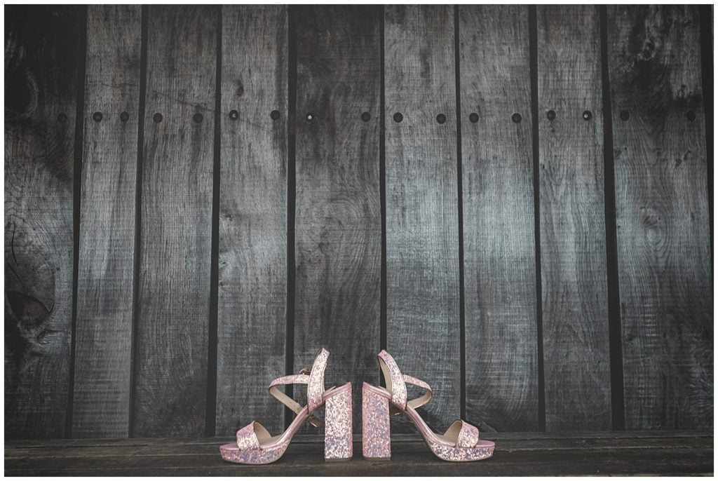 Trevenna Barn Wedding shoes