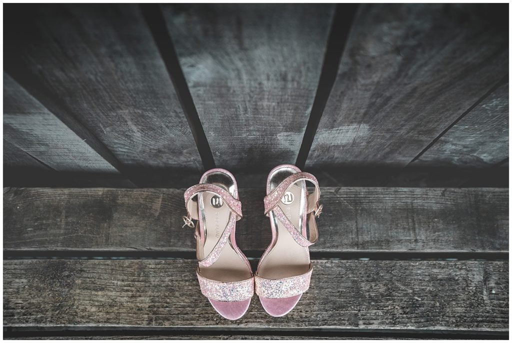 Trevenna Barn Wedding shoes