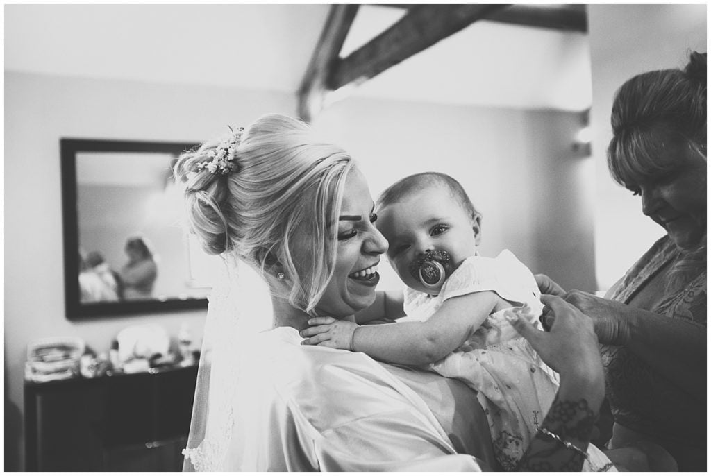 Trevenna Barn Wedding bridal prep