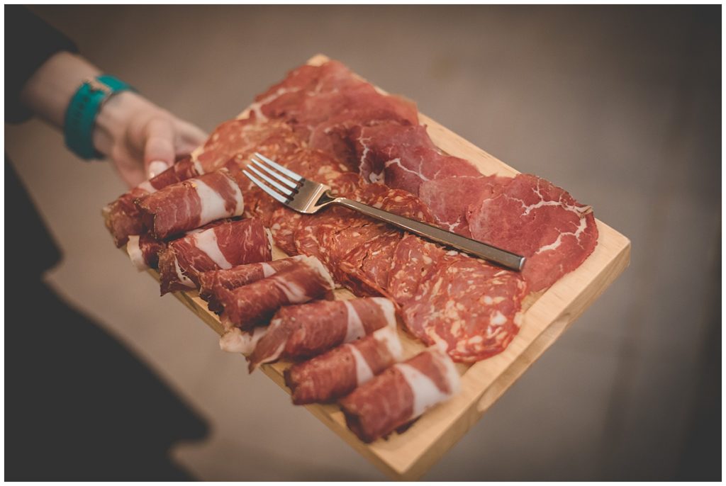 Trevenna Barn Wedding food