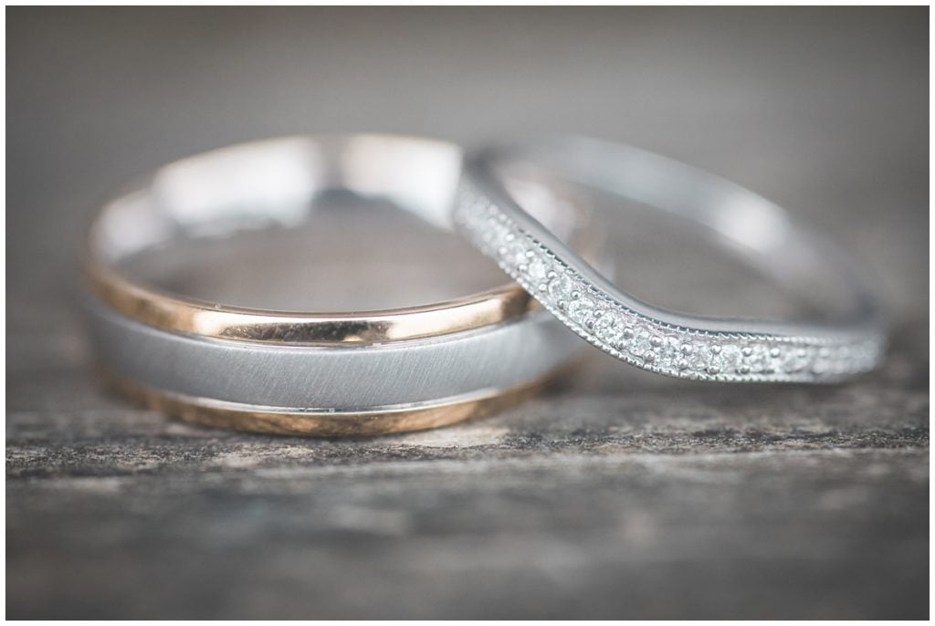 Trevenna Barn Wedding rings