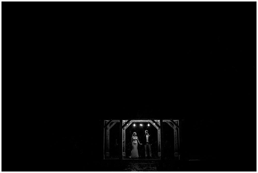 Trevenna Barn Wedding Photography night photos