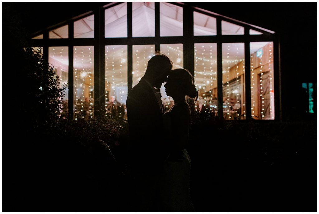 Trevenna Barn Wedding Photography night photos