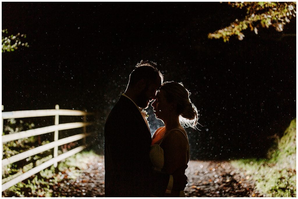 Trevenna Barn Wedding Photography night photos