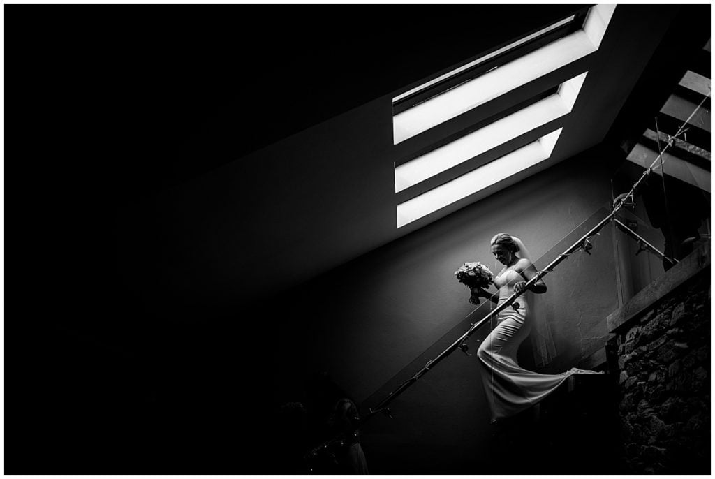 Trevenna Barn Wedding Photography black and white photographer