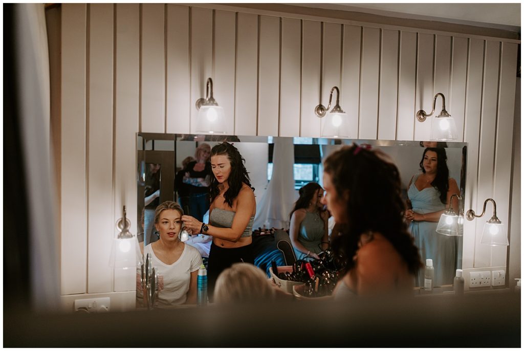 Trevenna Barn Wedding Photography prep