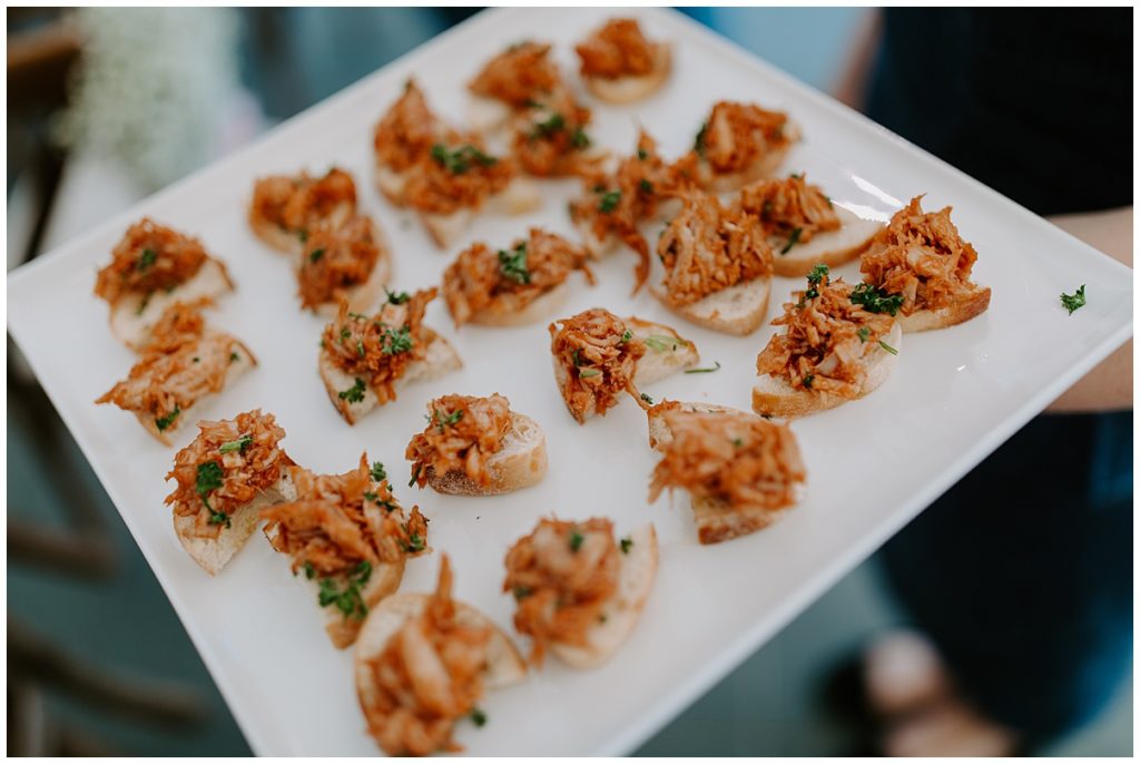 Trevenna Barn Wedding Photography food