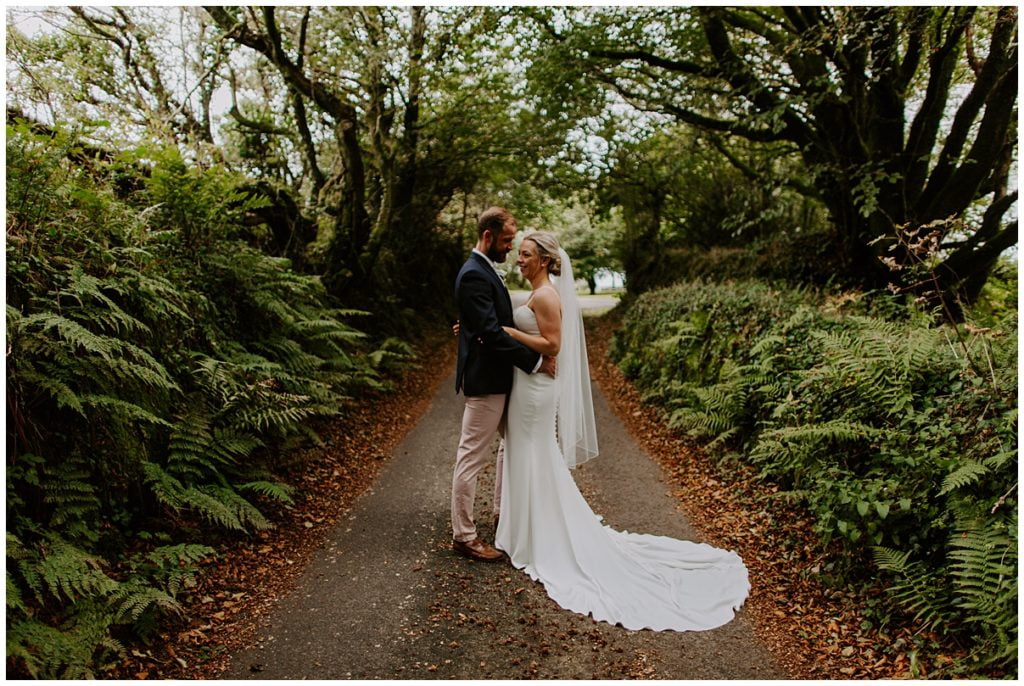 Trevenna Barn Wedding Photography romantic photos