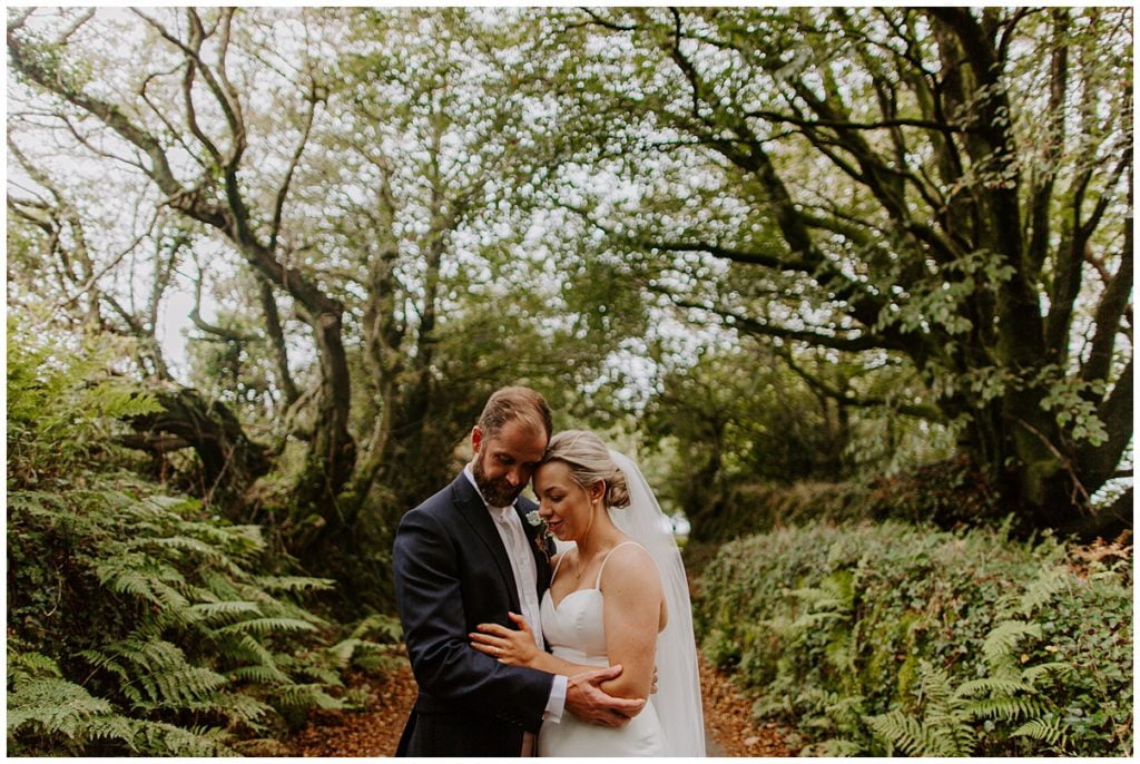 Trevenna Barn Wedding Photography romantic photos
