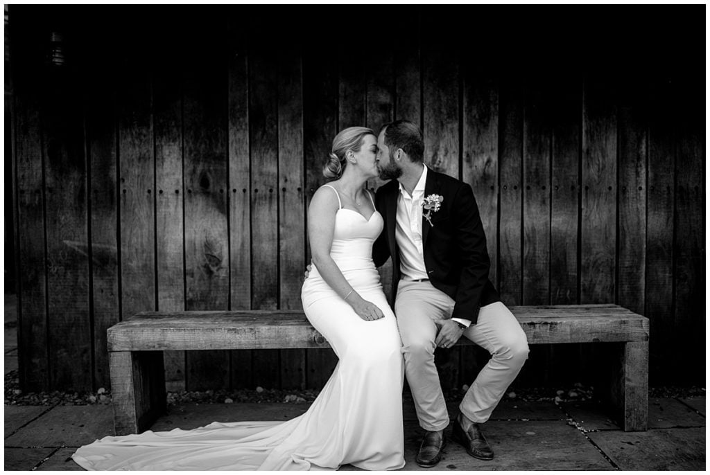 Trevenna Barn Wedding Photography black and white