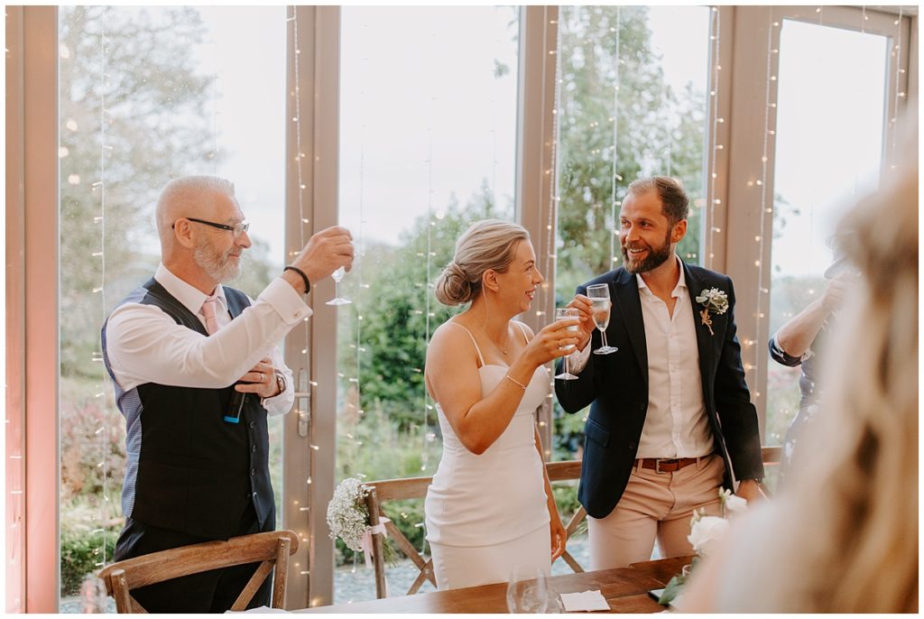 Trevenna Barn Wedding Photography speeches