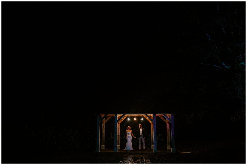 Trevenna Barn Wedding Photography night photos