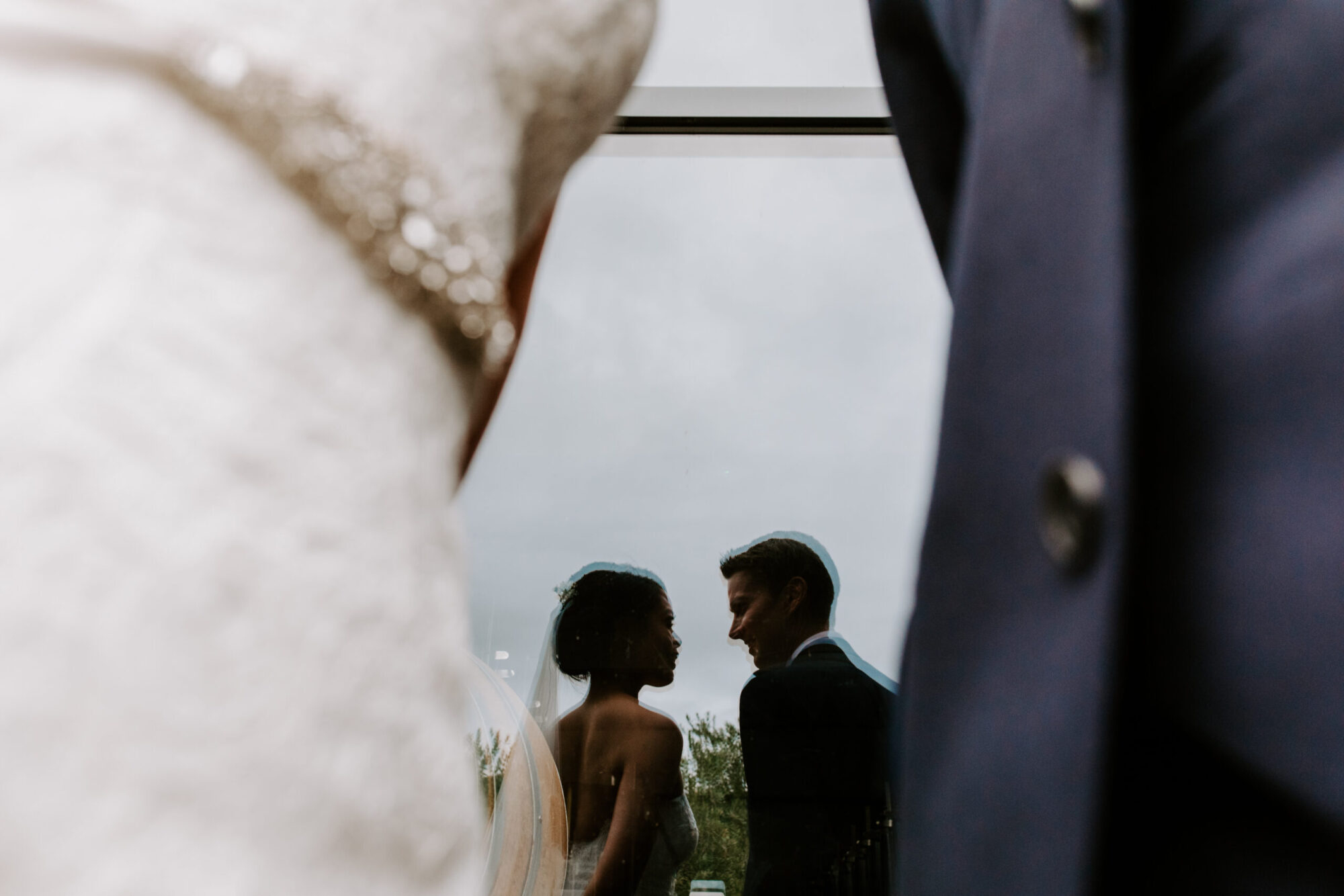 Trevibban Mill Wedding artistic photo