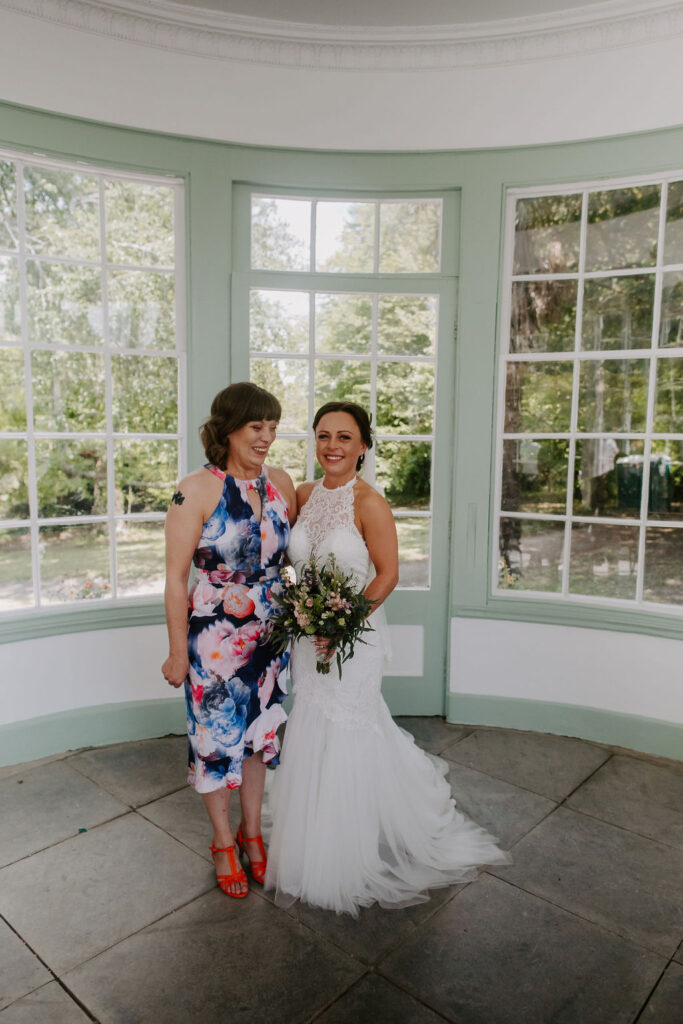 bride and mother of the bride