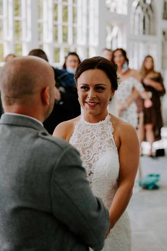 romantic wedding ceremony image