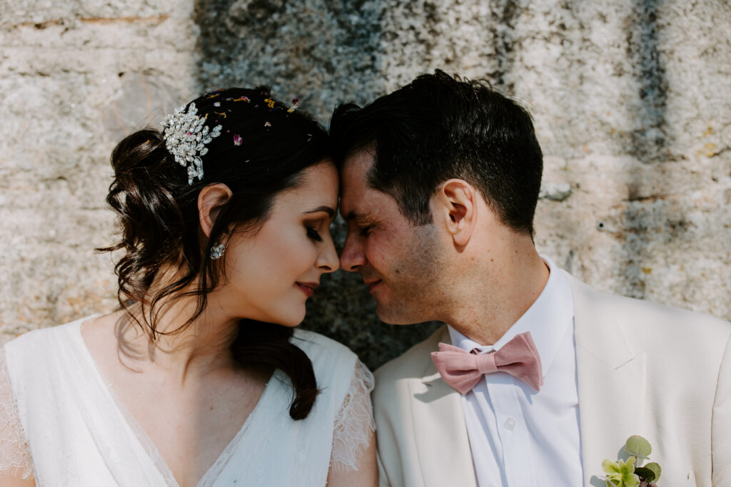 romantic elopement wedding in Cornwall