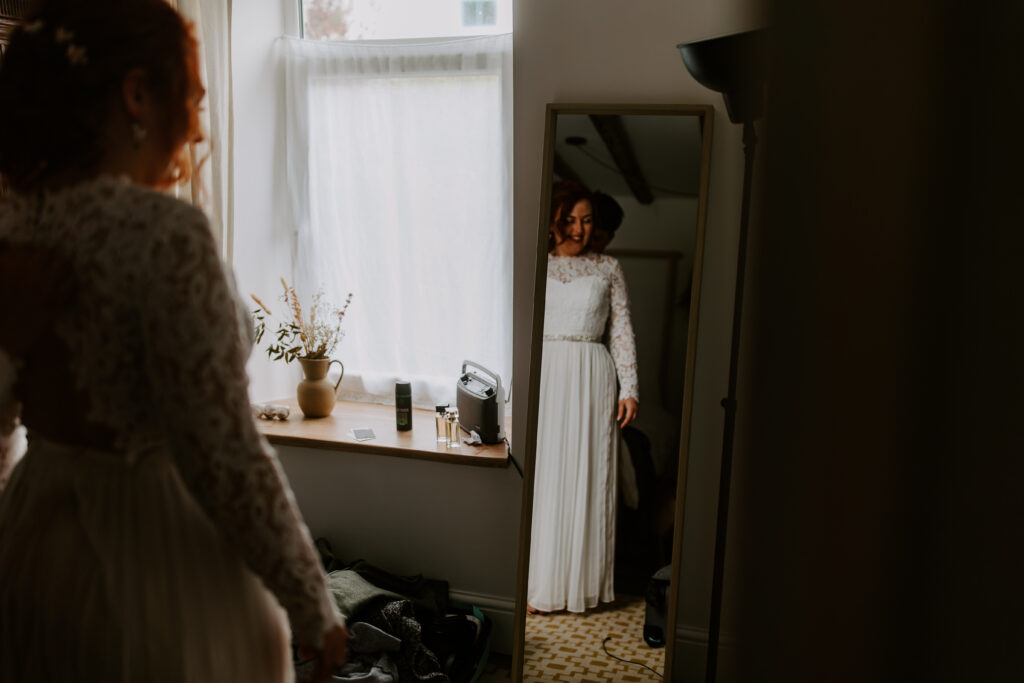 the brides ready to get married in Cornwall